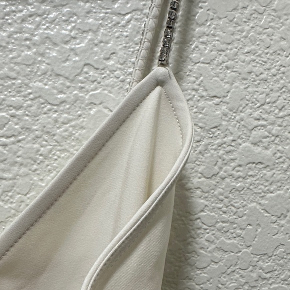 Zara Cream Slip Dress with Cowl Neck and Backless Design - Picture 5 of 6